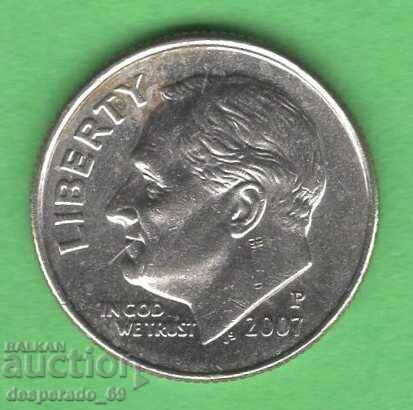 (¯`'•.¸ 10 cents 2007 (P) USA ¸.•'´¯)