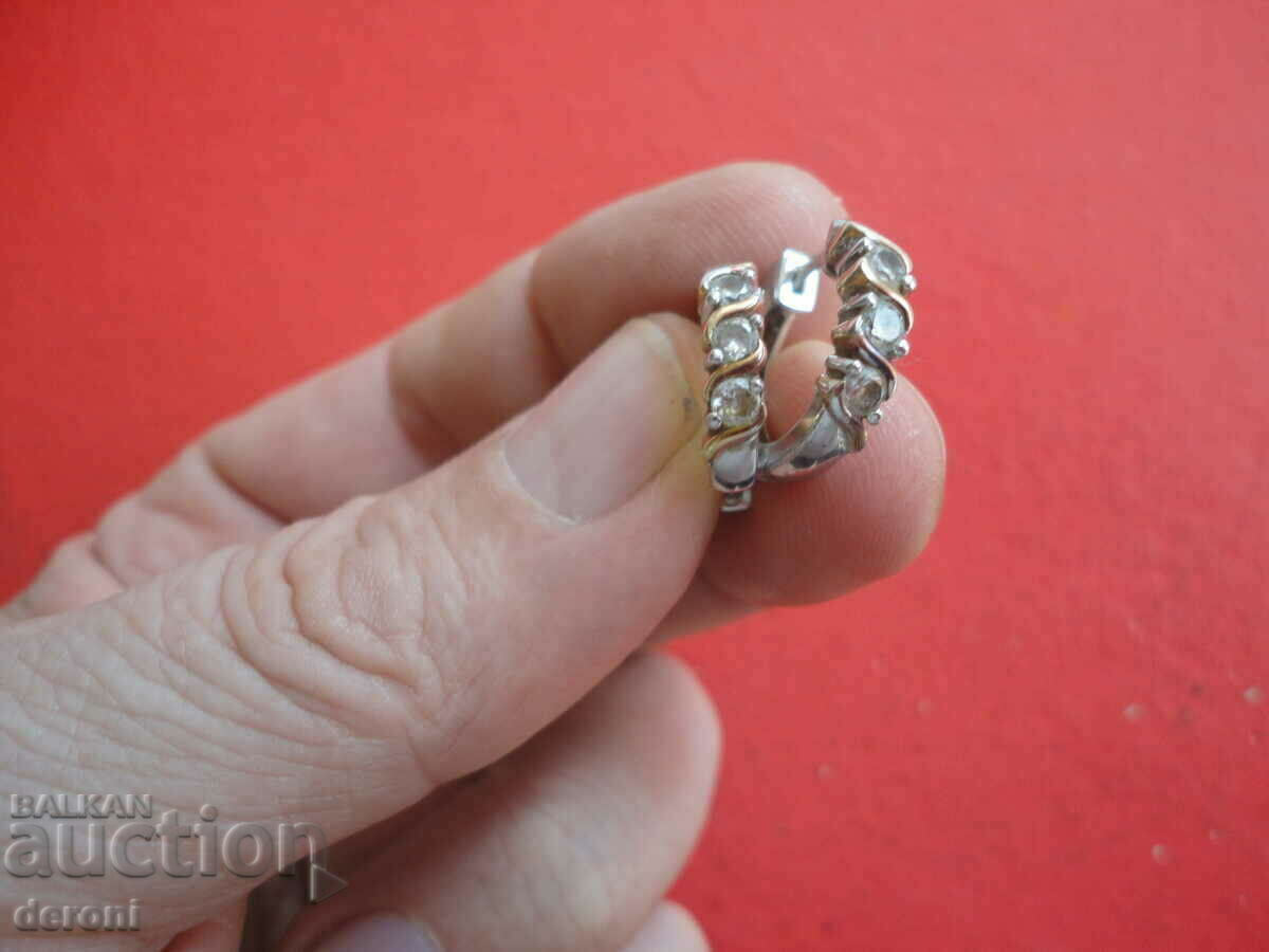 Delivery of Amazing silver designer earrings stud earrings