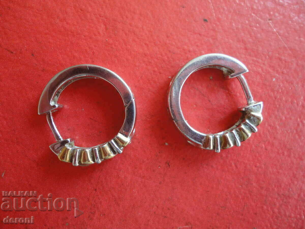 Amazing silver designer earrings stud earrings - 5