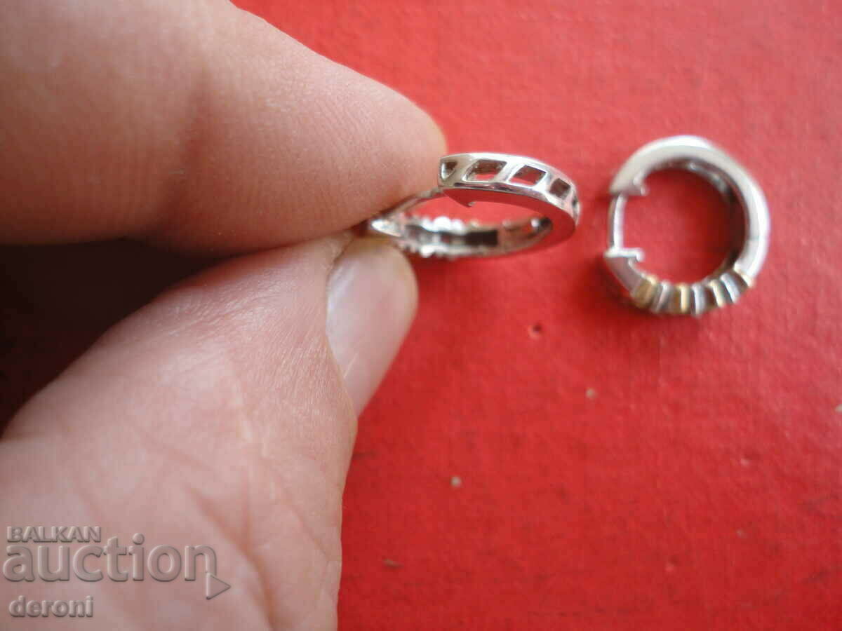 Amazing silver designer earrings stud earrings - 7