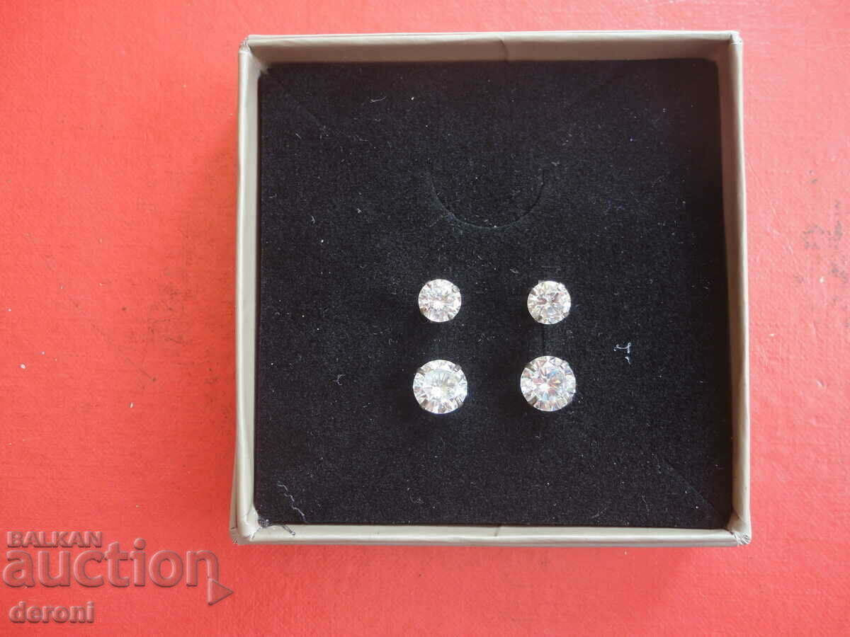 Unique silver designer earrings stud earrings