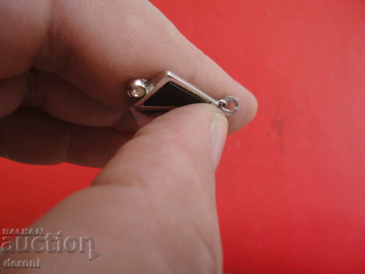 Silver pendant locket with stones 925 - 5 Silver pendant locket with stones 925 - 5