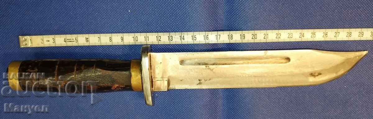 Auction Old knife "KA-BAR" - USA. Auction Old knife "KA-BAR" - USA.