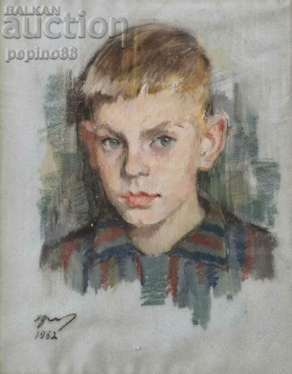 Елена Грънчарова /1907-1987/ Детски портрет
