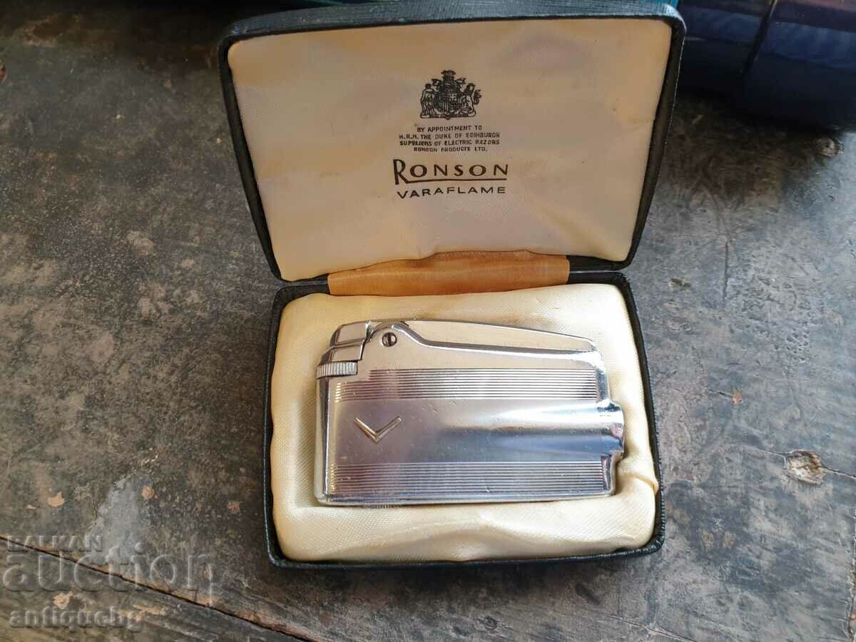 Lighter Ronson Variflame Box