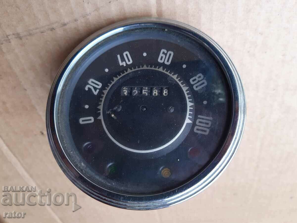 Auction Old odometer, speedometer for an old social car Auction Old odometer, speedometer for an old social car
