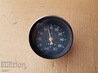 Old odometer, speedometer for an old social car
