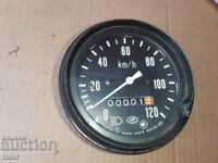 Old odometer, speedometer for an old social car