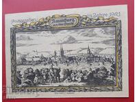 Банкнота-Германия-Саксония-Наумбург-75 пфенига 1921