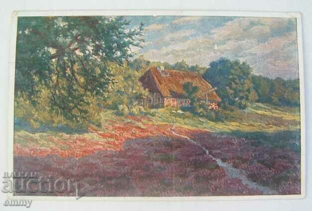 Old postcard - landscape
