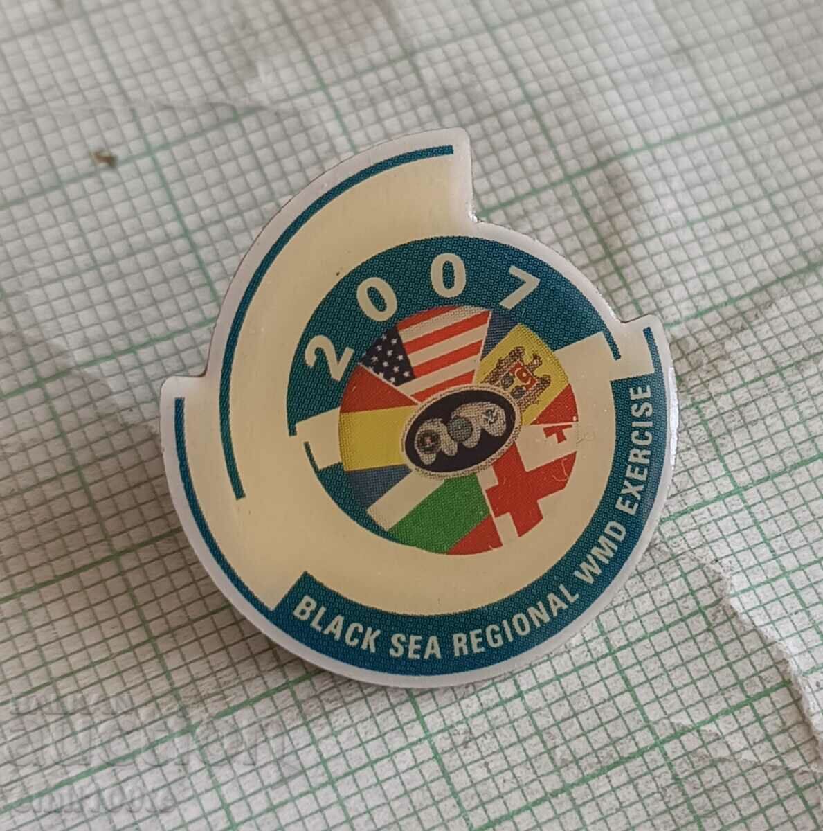 Delivery of Badge - Black sea regional WMD exercise 2007 Delivery of Badge - Black sea regional WMD exercise 2007