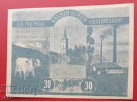 Банкнота-Австрия-Д.Австрия-Гунтрамсдорф-30 хелера 1920