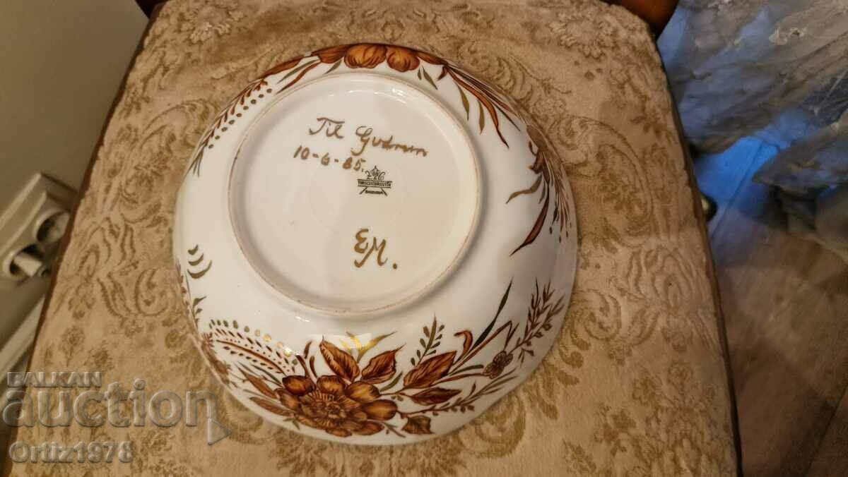 Tirschenreuth – Author's large bowl, signed, 1985 - 7 Tirschenreuth – Author's large bowl, signed, 1985 - 7