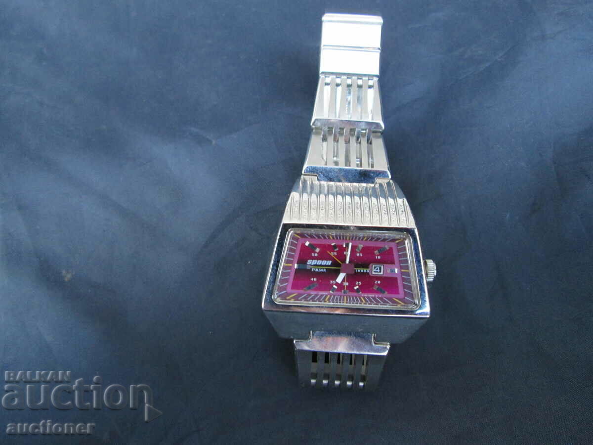 Auction VINTAGE PULSAR BY SEIKO SPOON Auction VINTAGE PULSAR BY SEIKO SPOON
