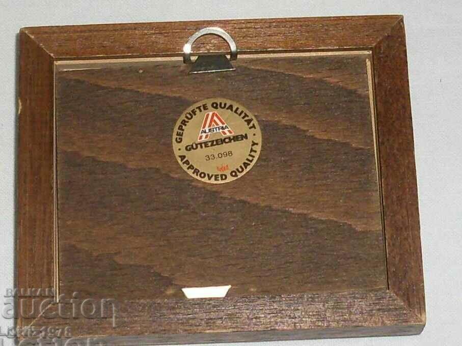 Auction Valuable Old Miniature, Stained Glass, Austria. Signed! Auction Valuable Old Miniature, Stained Glass, Austria. Signed!