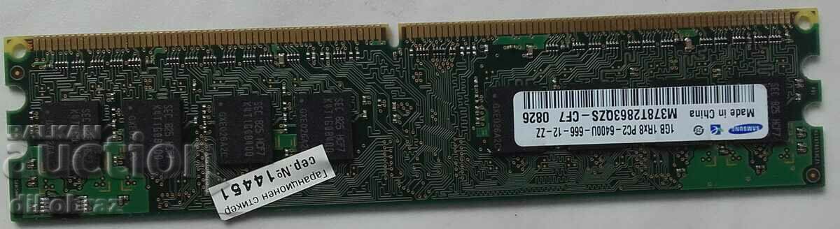 RAM SAMSUNG M378T286QZS 1GB - de la un ban