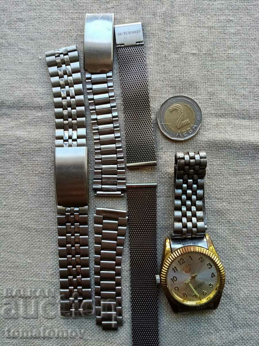 Lot of chains + watch