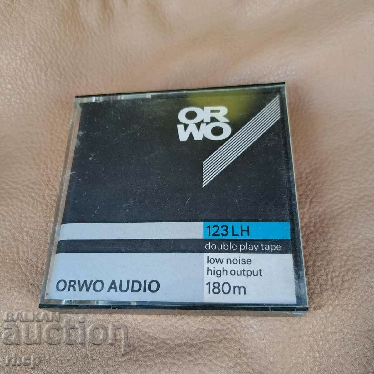 Magnetic tape ORWO 123 GDR tape reel