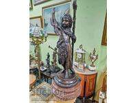 Large antique French bronze figure