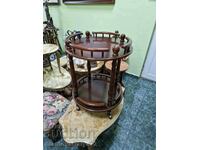 A lovely antique French split level coffee table