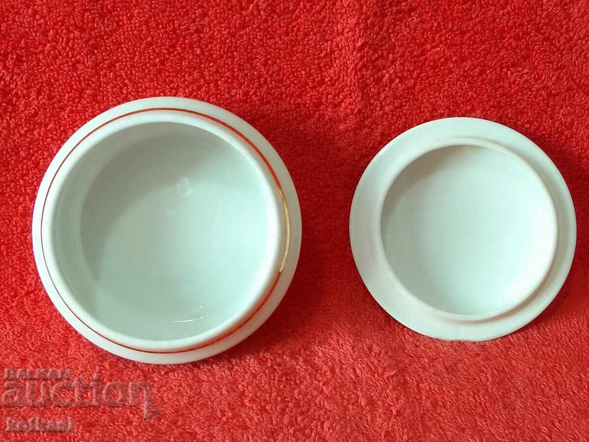 Old porcelain jewelry box LIMOGES gilding L.Perrier - 6