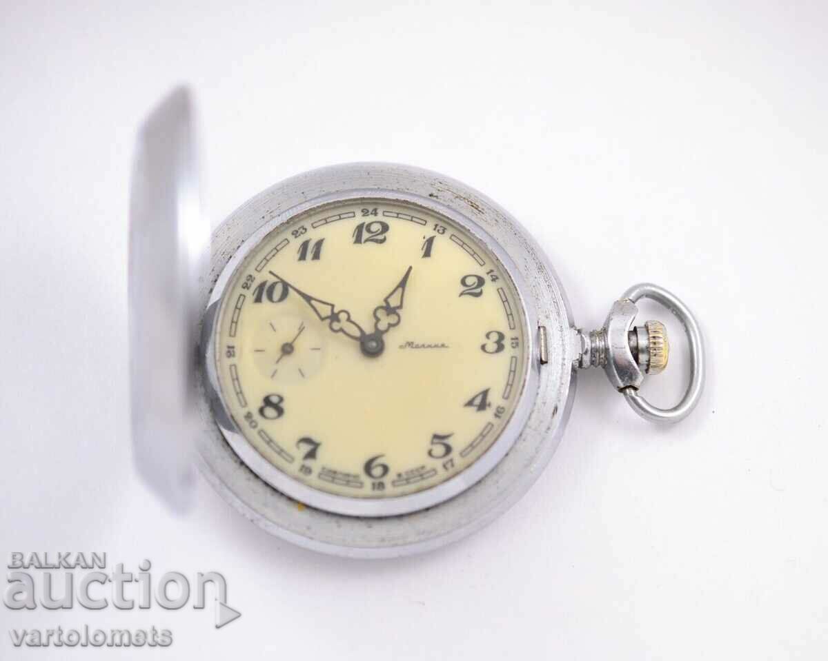 MOLNIYA USSR ρολόι τσέπης με καλύμματα, αγριόπετνος - έργα