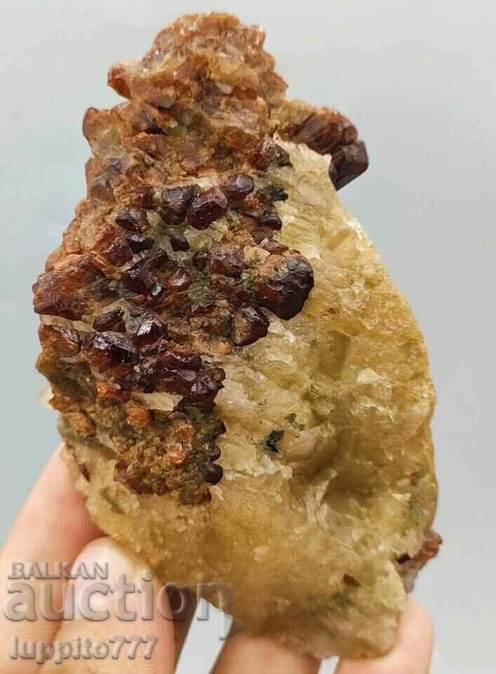 273 grams natural garnet spessartine on feldspar unique - 5 273 grams natural garnet spessartine on feldspar unique - 5