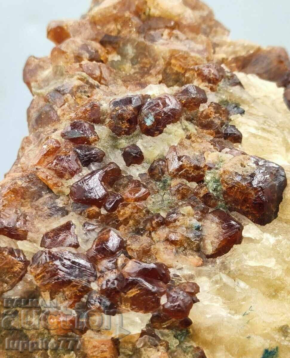 273 grams natural garnet spessartine on feldspar unique - 7 273 grams natural garnet spessartine on feldspar unique - 7