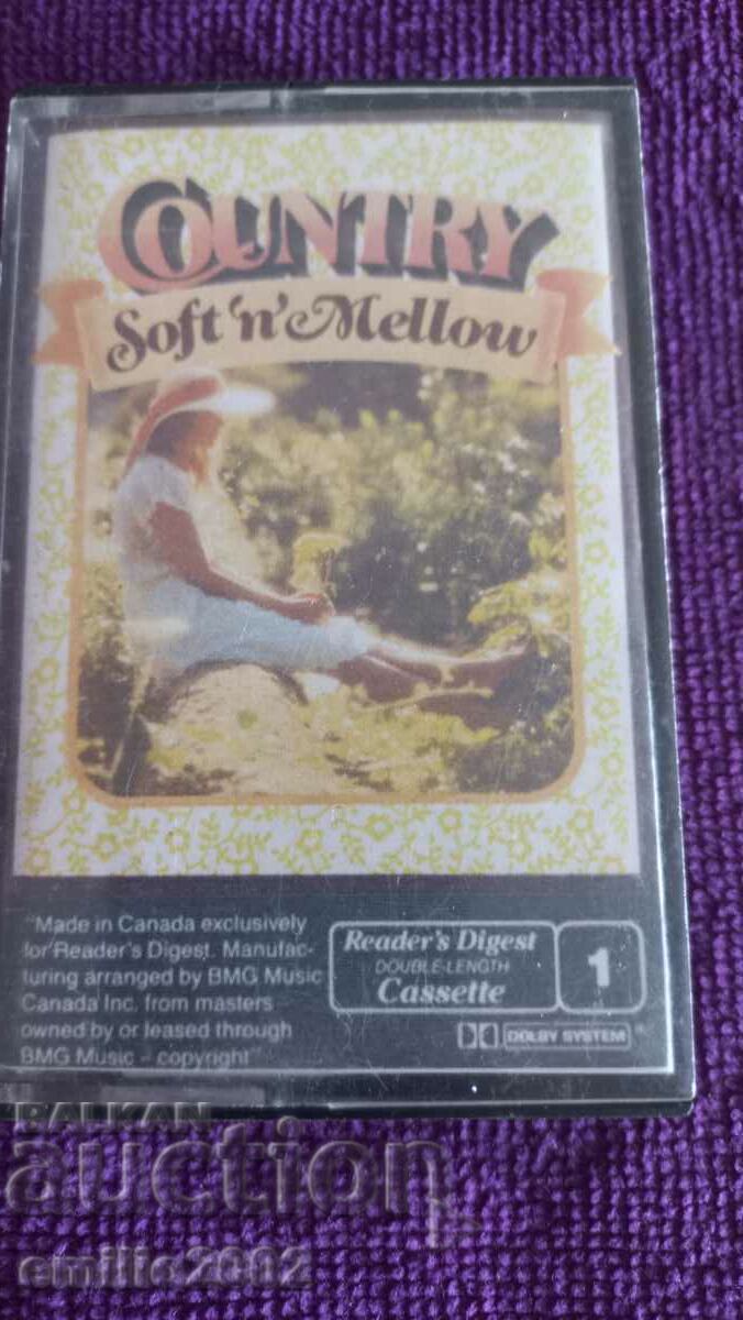 Country Soft n Melow Audio Cassette