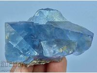 78 grams of natural blue fluorite phantom on matrix unique