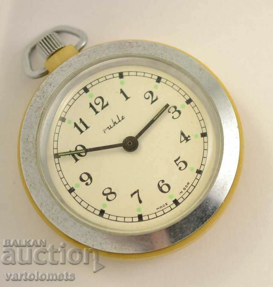 UMF RUHLA Pocket Watch - Working with price 32.00 BGN | € 16.36 UMF RUHLA Pocket Watch - Working with price 32.00 BGN | € 16.36
