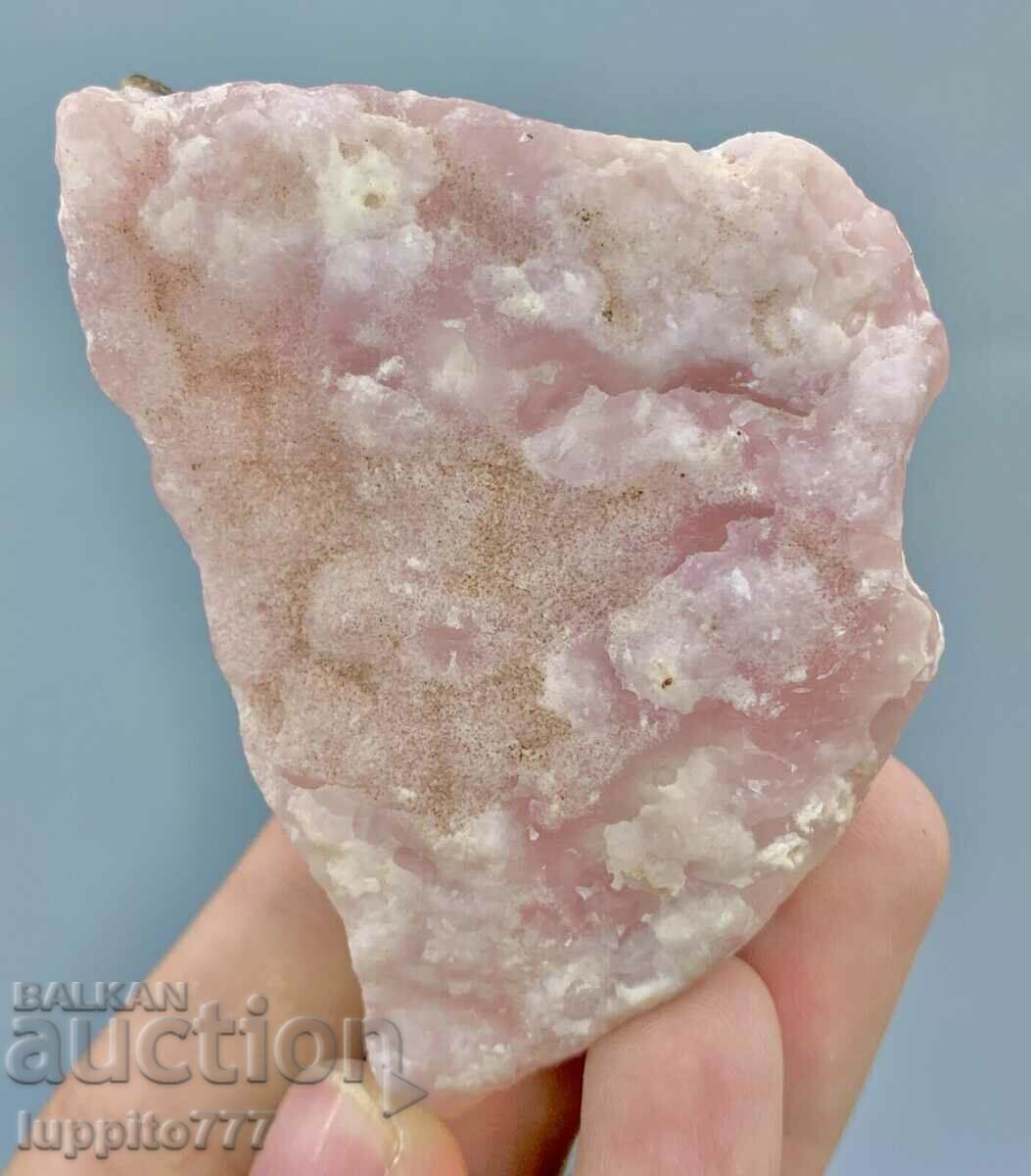 170 grams of natural pink aragonite on a unique matrix