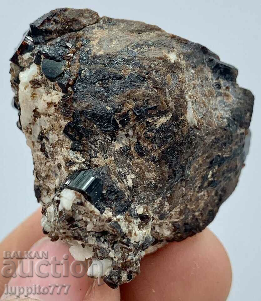 46 γραμμάρια φυσικού βεσουβιανίτη με αλβίτη σε μια μοναδική μήτρα - 7