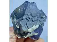 69 grams of natural blue fluorite phantom on matrix unique