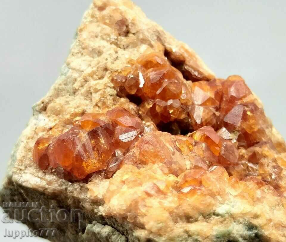 60 grams of natural garnet spessartine on feldspar unique with price 125.00 BGN | € 63.91 60 grams of natural garnet spessartine on feldspar unique with price 125.00 BGN | € 63.91