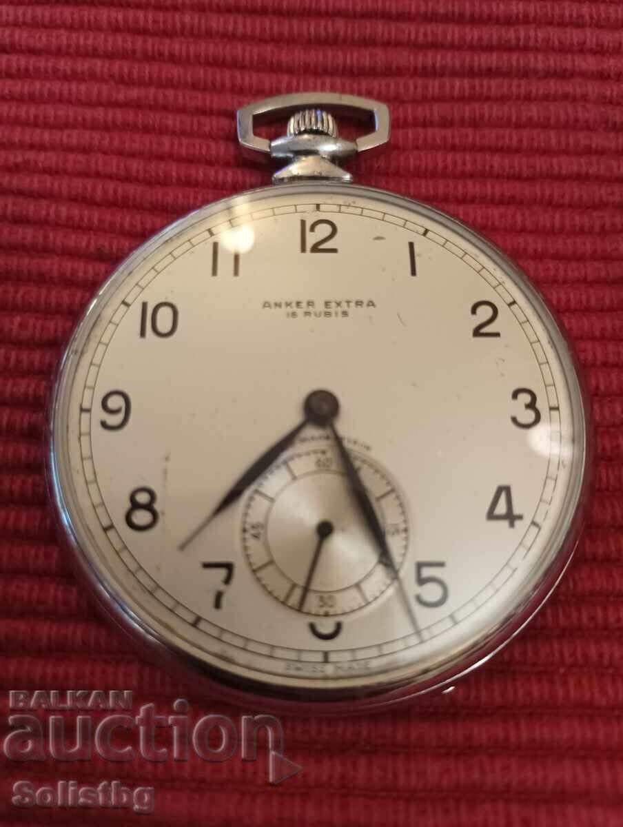 Old pocket watch, ANKER EXTRA.
