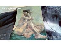 Manol Panchovski oil painting nude female body