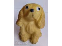 DOG PUPPY CHILDREN'S SOCIAL RUBBER TOY FIGURE NRB DOLL