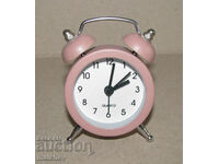 Mini table clock alarm clock quartz with alarm, excellent