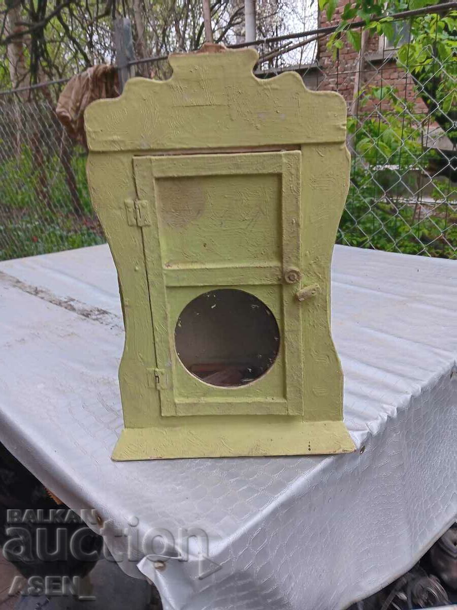 old alarm clock box