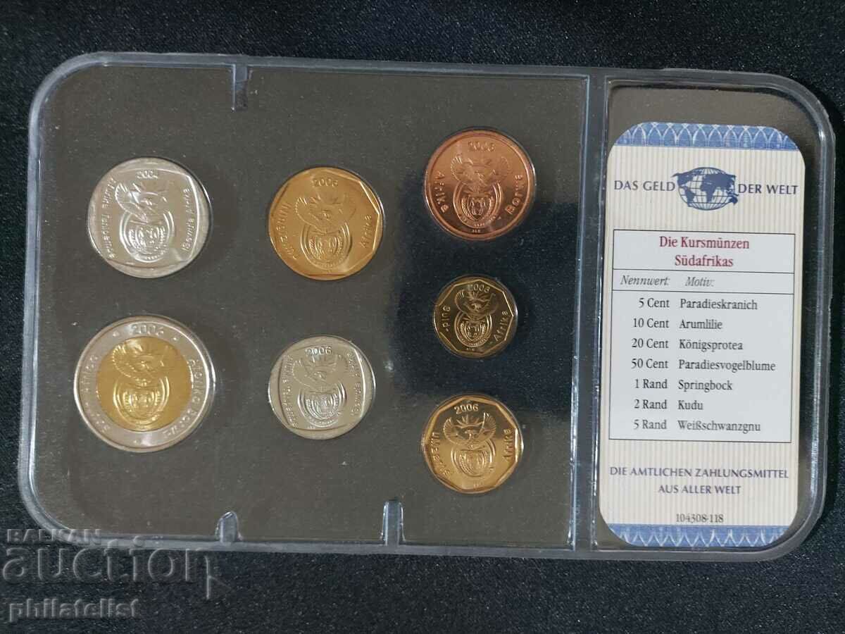Auction  South Africa 2004-2006 - Complete set of 7 coins