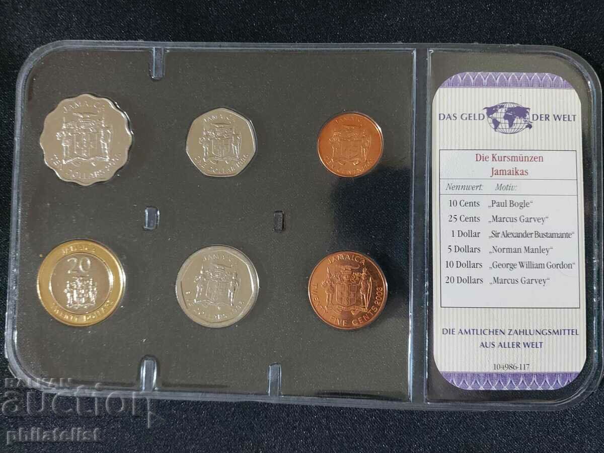 Auction Jamaica 1996-2005 - Complete set, 6 coins Auction Jamaica 1996-2005 - Complete set, 6 coins