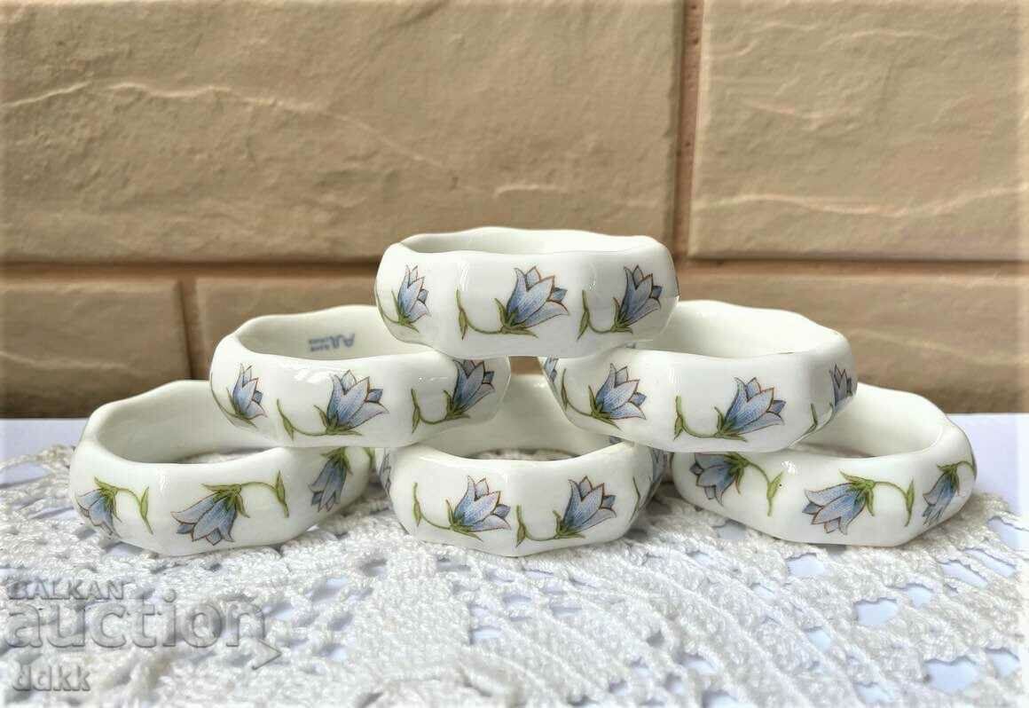 Beautiful bone china rings from England