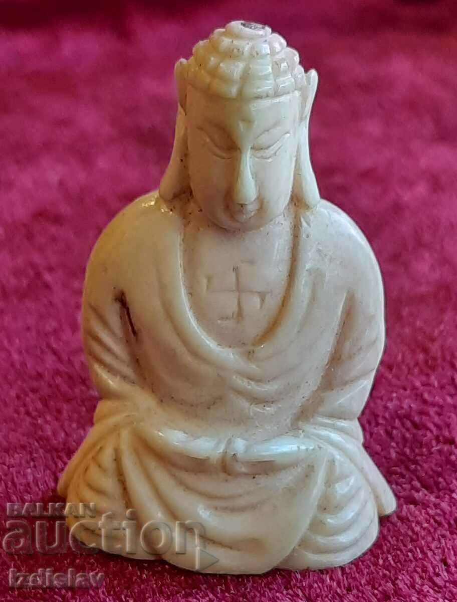 Old small bone Buddha figure Old small bone Buddha figure