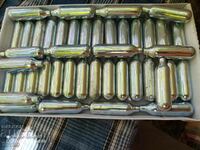 Lot of gas cartridges