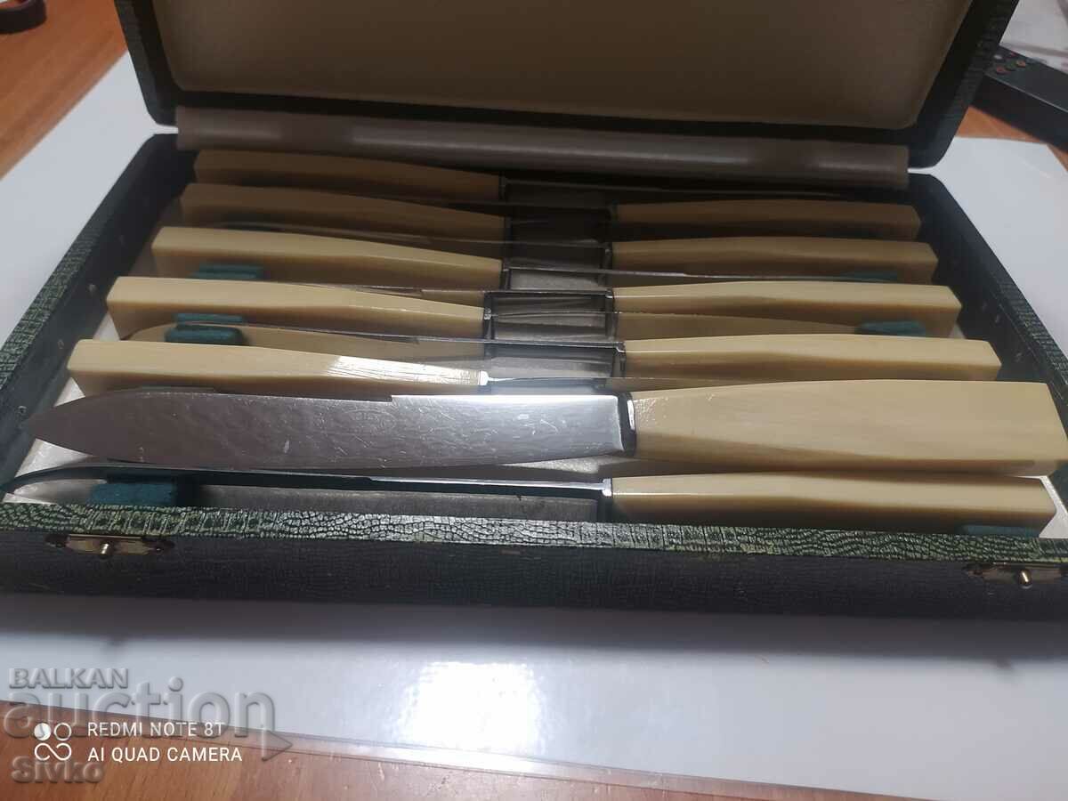 Auction Dining knives unused Auction Dining knives unused