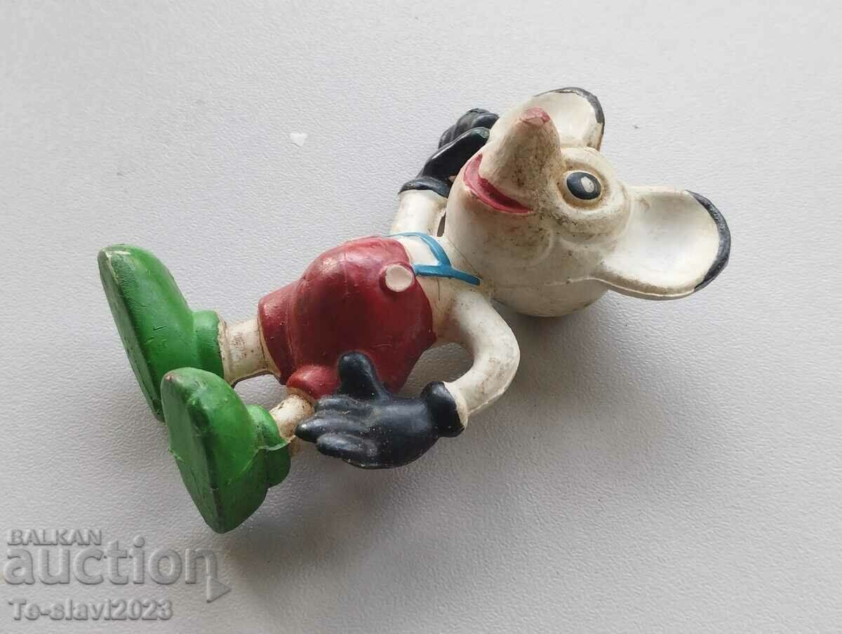 Figurină veche / jucărie Mickey Mouse