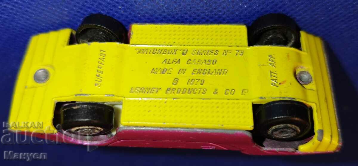 Delivery of I am selling Matchbox "Alfa Carabo". Delivery of I am selling Matchbox "Alfa Carabo".