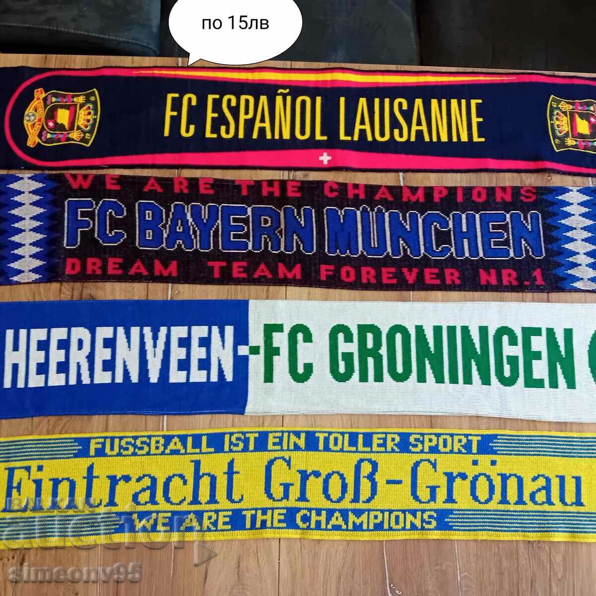 Спортни футболни колекционерски шалове