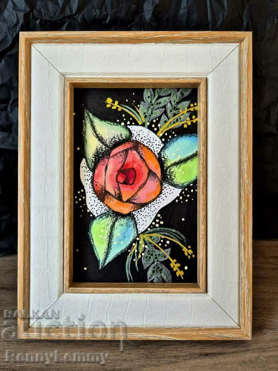 Rose, unique picture, original Rose, unique picture, original